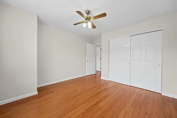 Bedroom with double closet